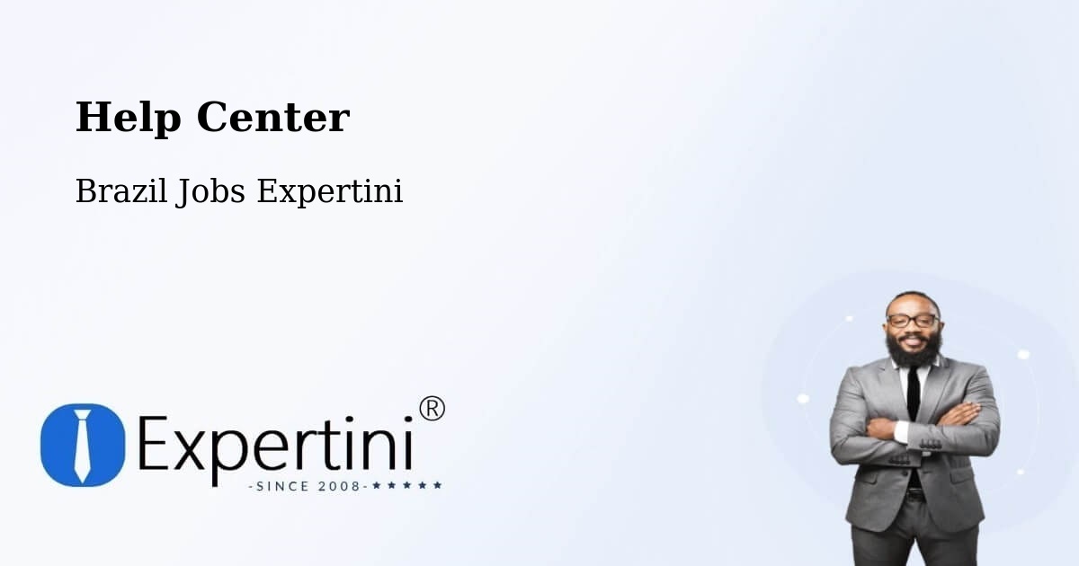 Help Center – Mimoso De Goiás - Brazil Jobs Expertini
